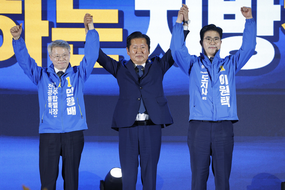 與지도부, 호남서 "혁신당·무소속 아닌 민주당 지지"…'김관영' 저격