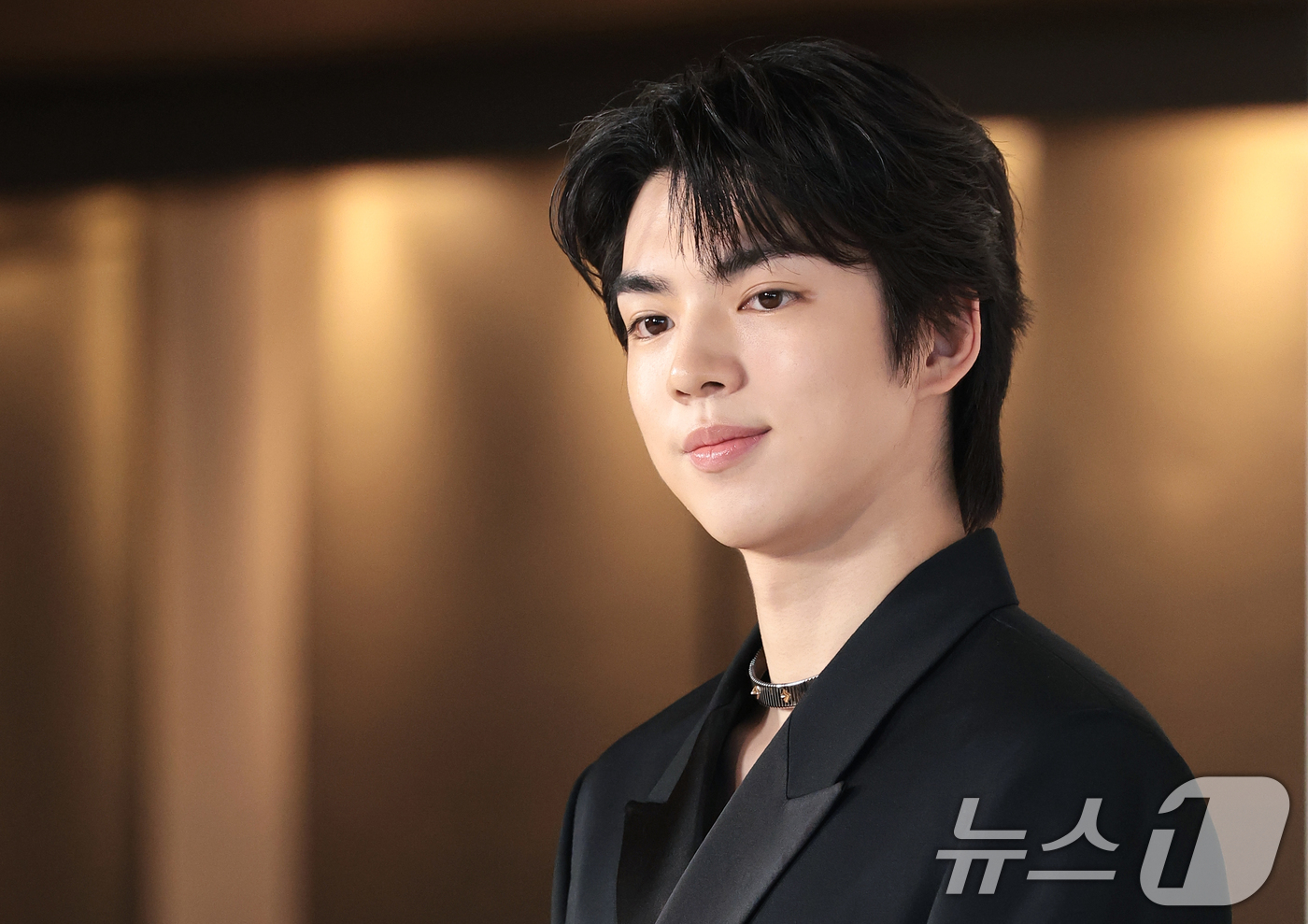 (서울=뉴스1) 권현진 기자 = 피겨스케이팅 선수 차준한이 12일 서울 광진구 비스타 워커힐 서울에서 열린 한 주얼리 포토 행사에 참석해 포즈를 취하고 있다. 2026.5.12/뉴 …