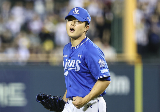 삼성 이승민, 막았다!