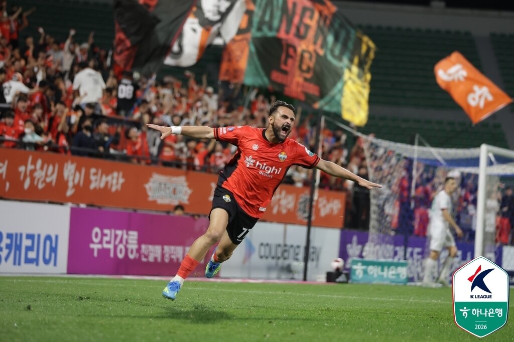 본문 이미지 -  강원 아부달라(한국프로축구연맹 제공)