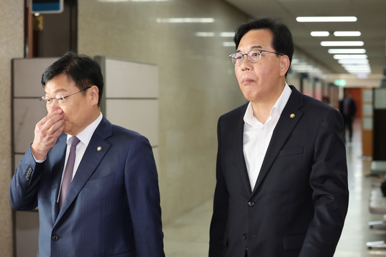 비공개 최고위 참석하는 송언석