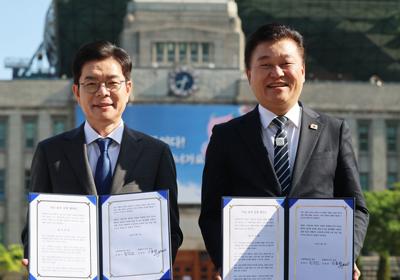 정원오·신용한, "대한민국의 미래를 함께"