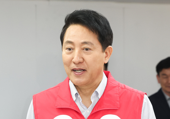 오세훈, 소상공인 공약 발표