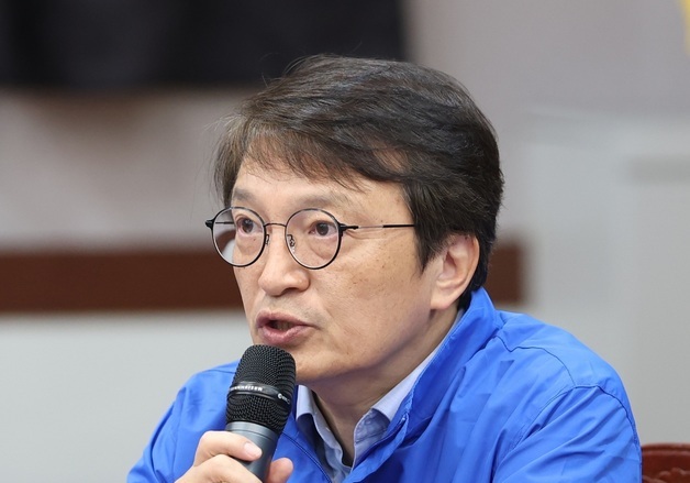 정책 건의하는 김의겸 후보