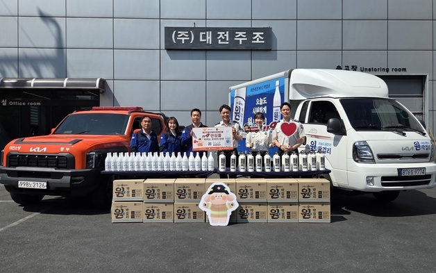 대전소방, 대전주조와 '119 안심콜 막걸리 라벨' 협업