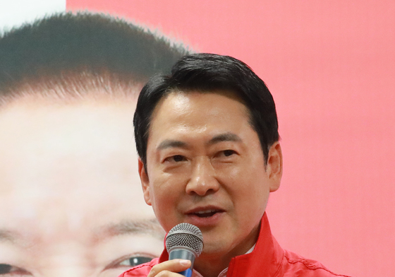 축사하는 장동혁 대표