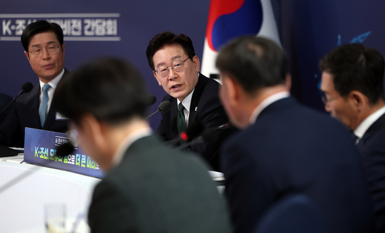 이재명 대통령, K-조선 미래비전 간담회 발언