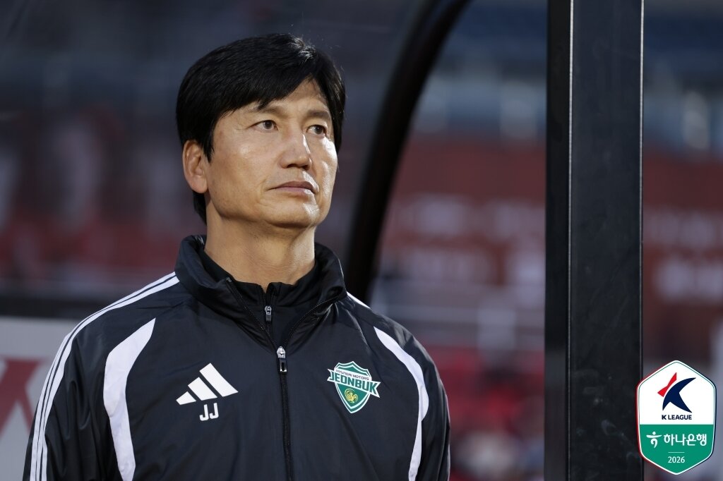 본문 이미지 -  정정용 전북 감독(한국프로축구연맹 제공)