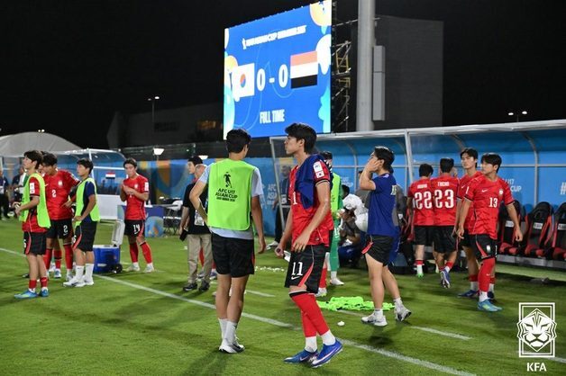 U17 남자 축구, 아시안컵 8강 진출…월드컵 출전권 확보