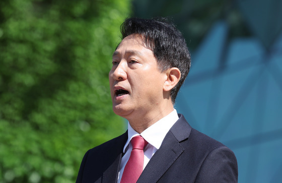 오세훈 "부동산 지옥에 정권 오만함 끝낼 힘 모아달라"