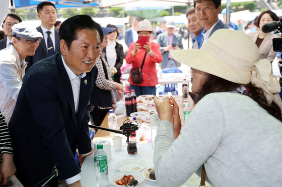 울릉도 민심 청취하는 정청래 대표