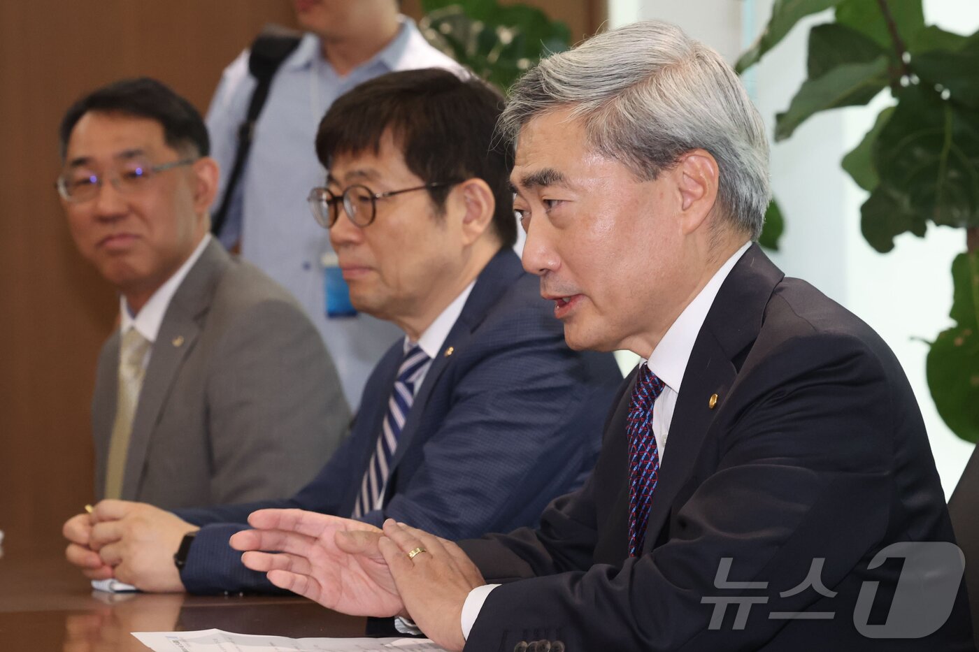 본문 이미지 - 신현송 한국은행 총재. (공동취재) ⓒ 뉴스1 오대일 기자