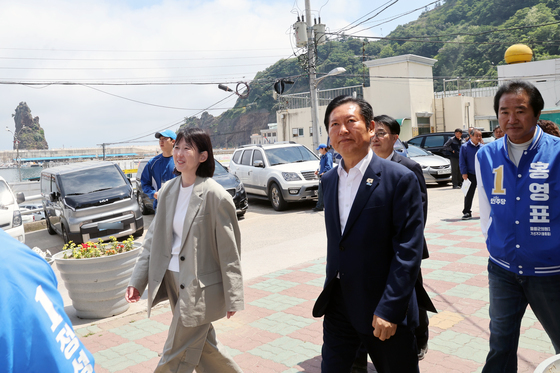 울릉도 방문한 정청래 대표