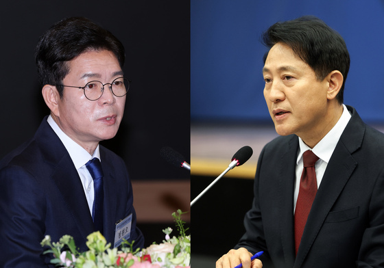 더불어민주당·국민의힘 서울시장 후보 초청 편집인협회 포럼