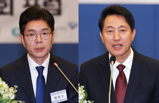 서울시장 후보 평균재산 26.5억…오세훈 72.9억·정원오 18.2억