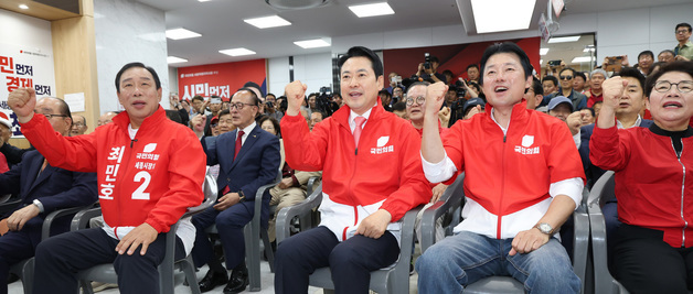 세종시장 선거승리 외치는 장동혁 당대표