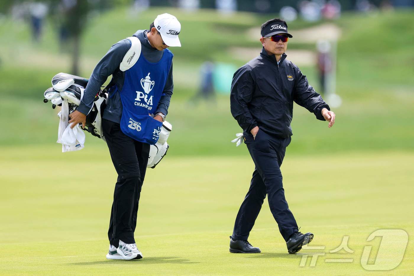 본문 이미지 - PGA 챔피언십에 출전한 양용은. ⓒ AFP=뉴스1