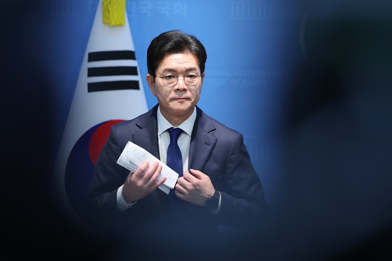 공약 꺼내는 정원오 후보
