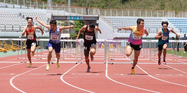 김주호, 육상선수권 남자 110m 허들 13초97로 우승