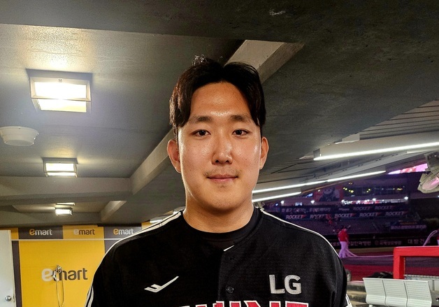 '1점 차 터프세이브' LG 손주영 "다음엔 주자 없이 깔끔하게 막아야"