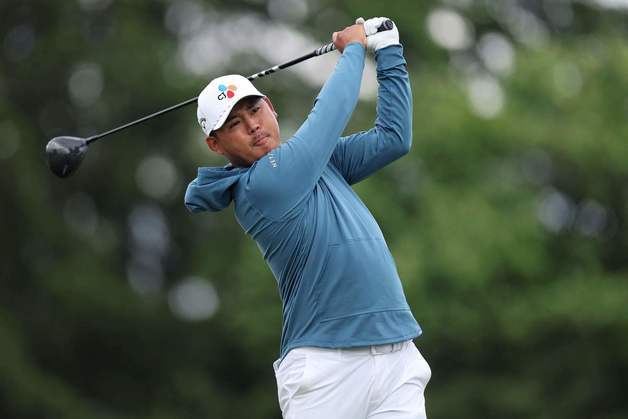 3타 줄인 김시우, PGA 챔피언십 2R 공동 9위 도약