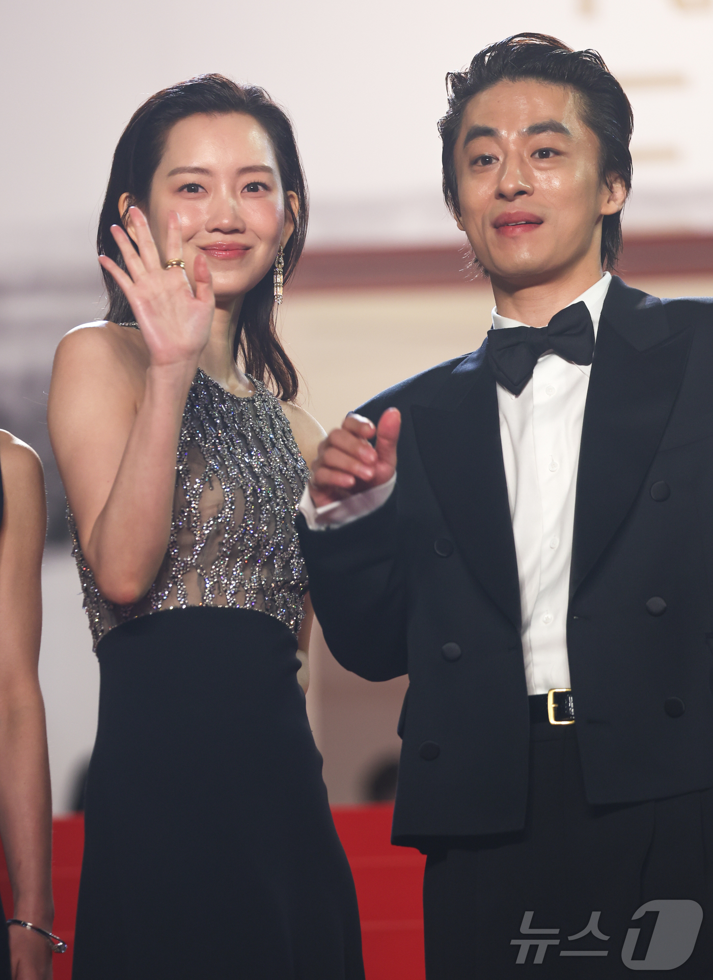 (칸=뉴스1) 이준성 특파원 = 16일(현지시간) 프랑스 남부 소도시 칸 팔레 데 페스티발(Palais des Festivals) 뤼미에르 대극장에서 열린 제79회 칸 국제영화제 …