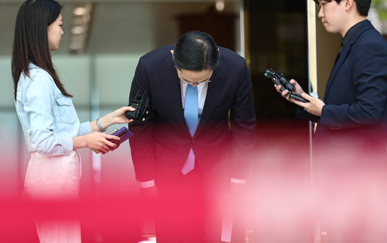 노사문제 관련 사과하는 이재용 삼성전자 회장