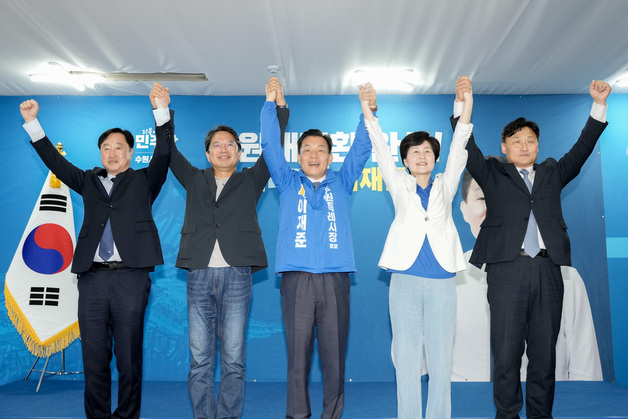 이재준 "'이 맛에 수원 산다'고 말할 수 있게"…선거전 본격 돌입