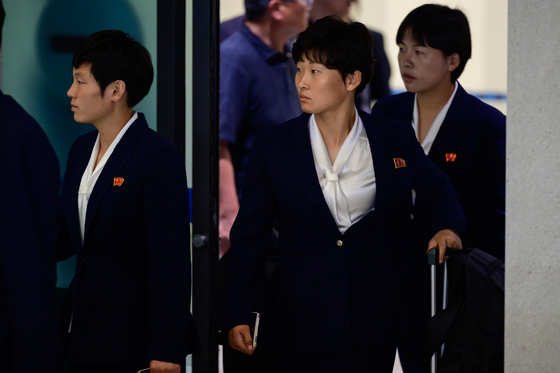 내고향여자축구단 한국 방문