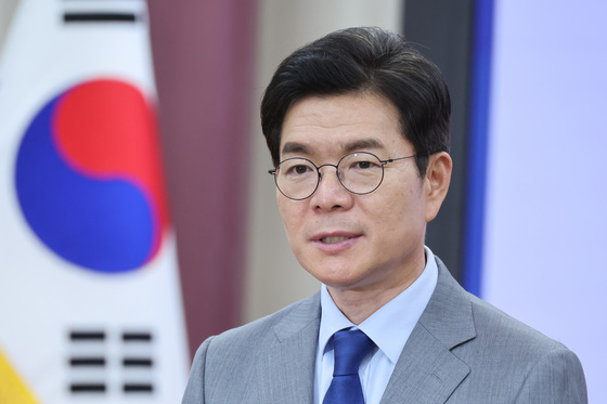 인사말하는 정원오 후보