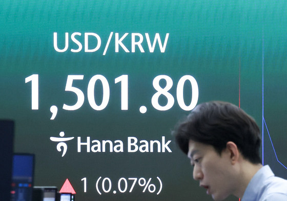 원·달러 환율 1500원 돌파