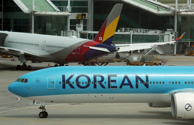 대한항공·아시아나 6월 유류할증료↓…美 20만·동남아 9만원↓(종합)