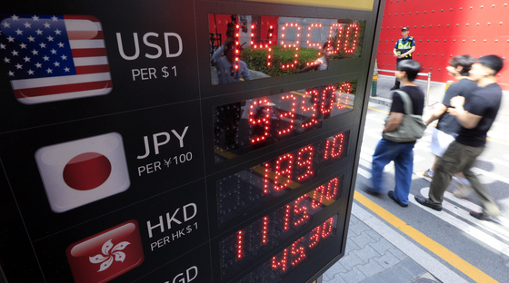 달러·원 환율, 다시 1,500원대로 올라