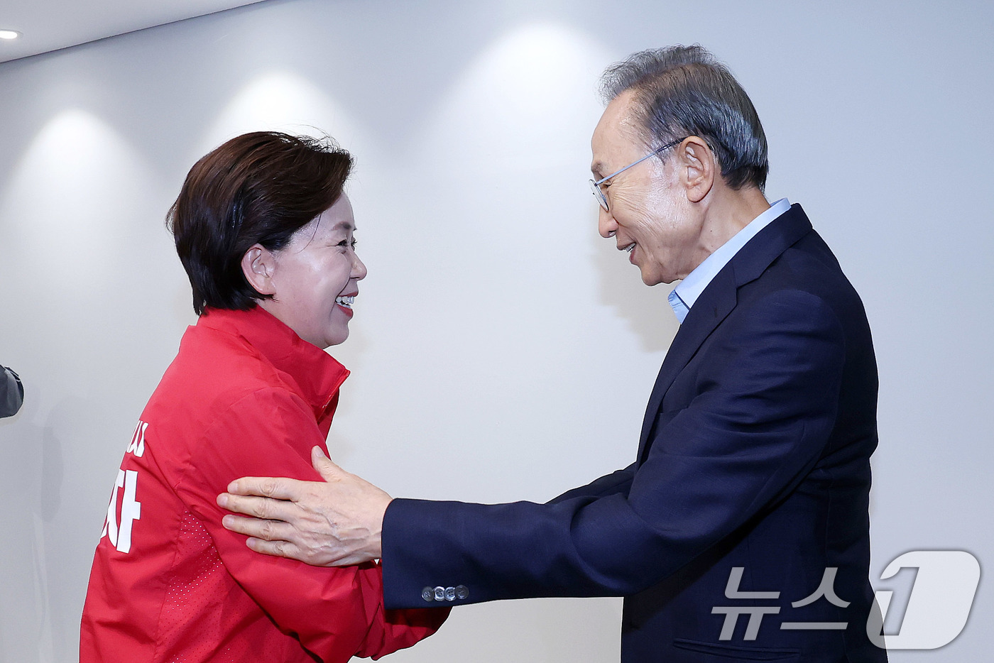 양향자 경기도지사 후보 이명박 예방