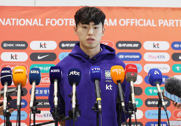 북중미 월드컵 출전 각오 밝히는 이기혁