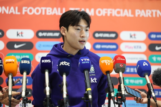 북중미 월드컵 소회 밝히는 배준호