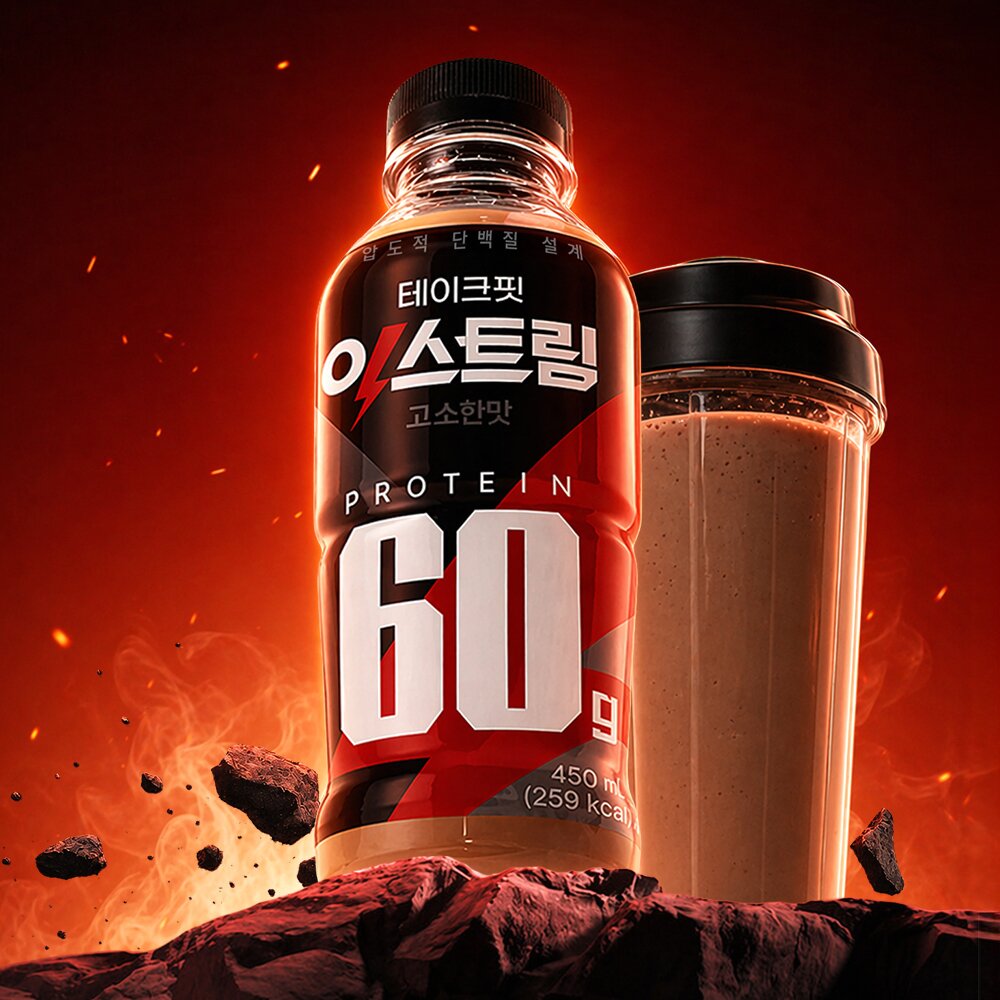 본문 이미지 - 남양유업 국내 최대 단백질 60g '테이크핏 익스트림'(고소한맛) 신제품.(남양유업 제공)
