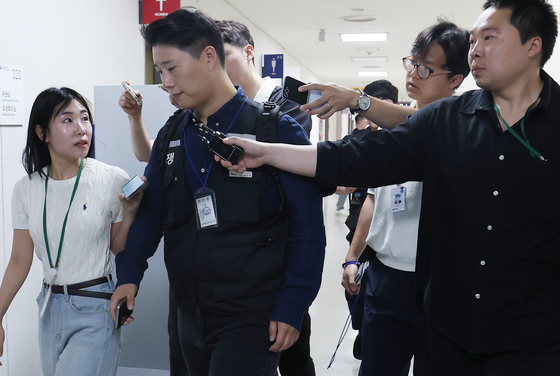 사후조정 최종회의 참석하는 최승호 삼성전자 노조위원장