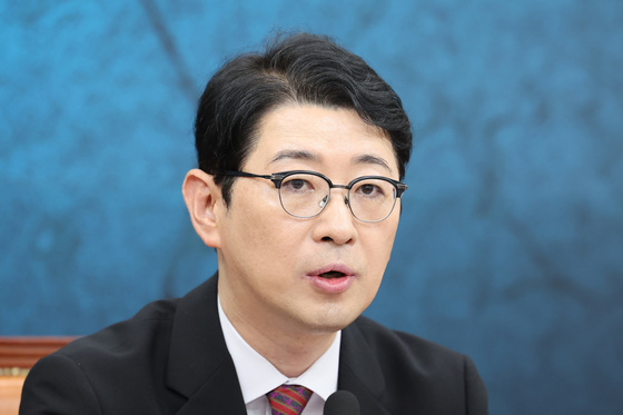 공소취소 특검법 저지특위 발언하는 주진우