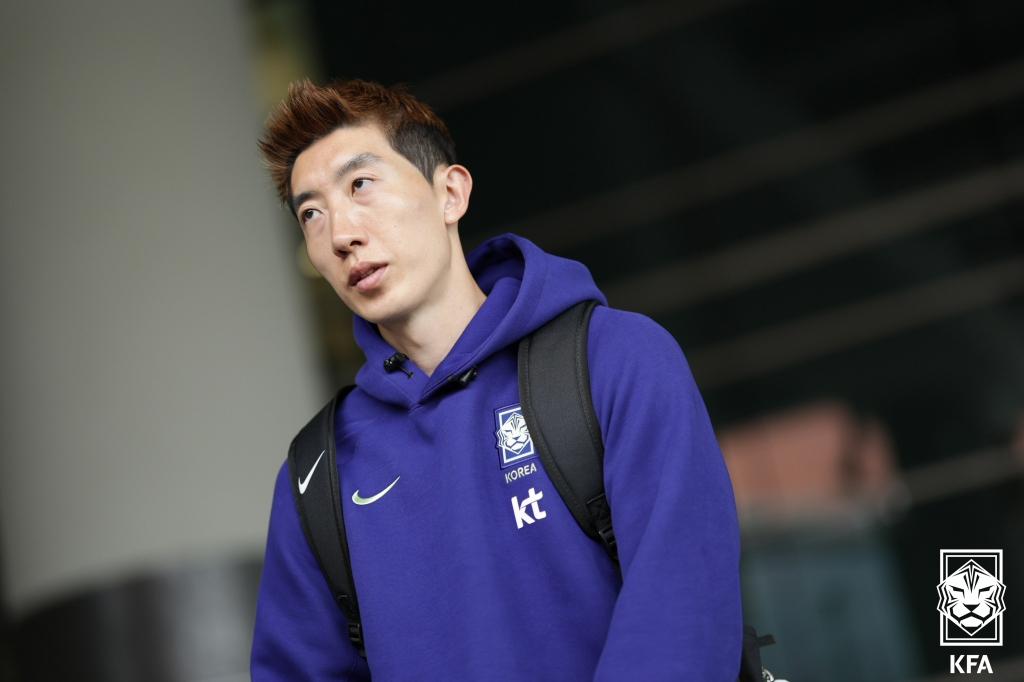 (서울=뉴스1) 김진환 기자 = 2026 FIFA 북중미 월드컵에 나서는 대한민국 축구 국가대표팀의 조현우가 18일(현지시간) 사전 훈련캠프가 차려진 미국 유타주 솔트레이크시티 국 …