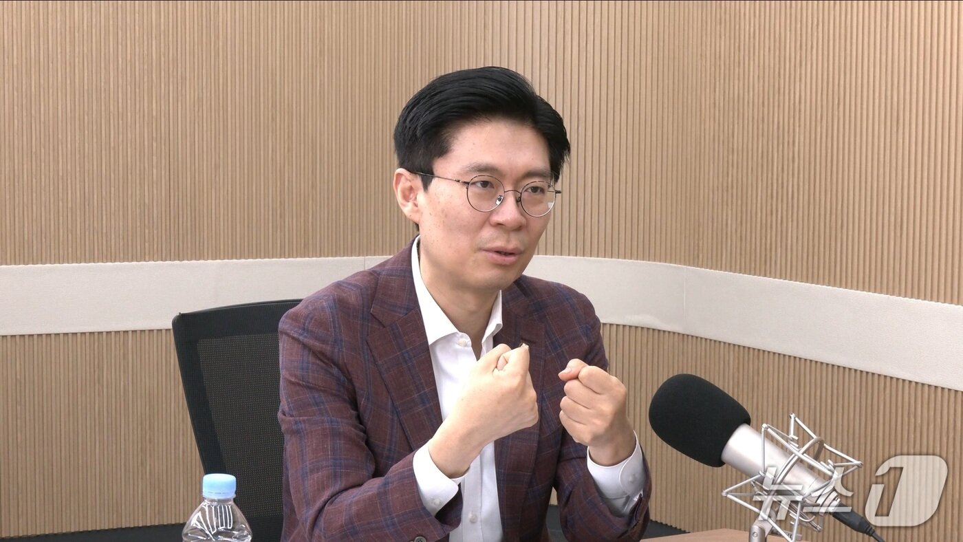 본문 이미지 - 뉴스1TV '팩트앤뷰'에 출연한 조정훈 국민의힘 의원. 2026.5.19./뉴스1