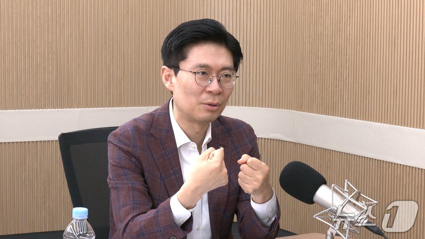 본문 이미지 - 뉴스1TV '팩트앤뷰'에 출연한 조정훈 국민의힘 의원. 2026.5.19./뉴스1