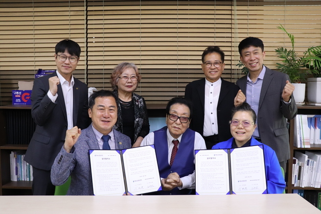 괴산증평교육지원청, 소월·경암문학예술기념관과 업무협약