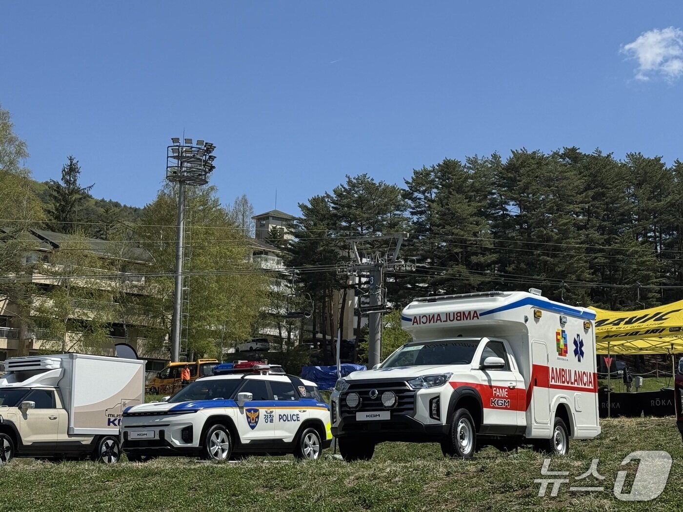 본문 이미지 - 1일 강원 평창군 모나용평에서 열린 KGM 튜닝 페스티벌 2026.5.4/뉴스1 ⓒ News1 박종홍 기자