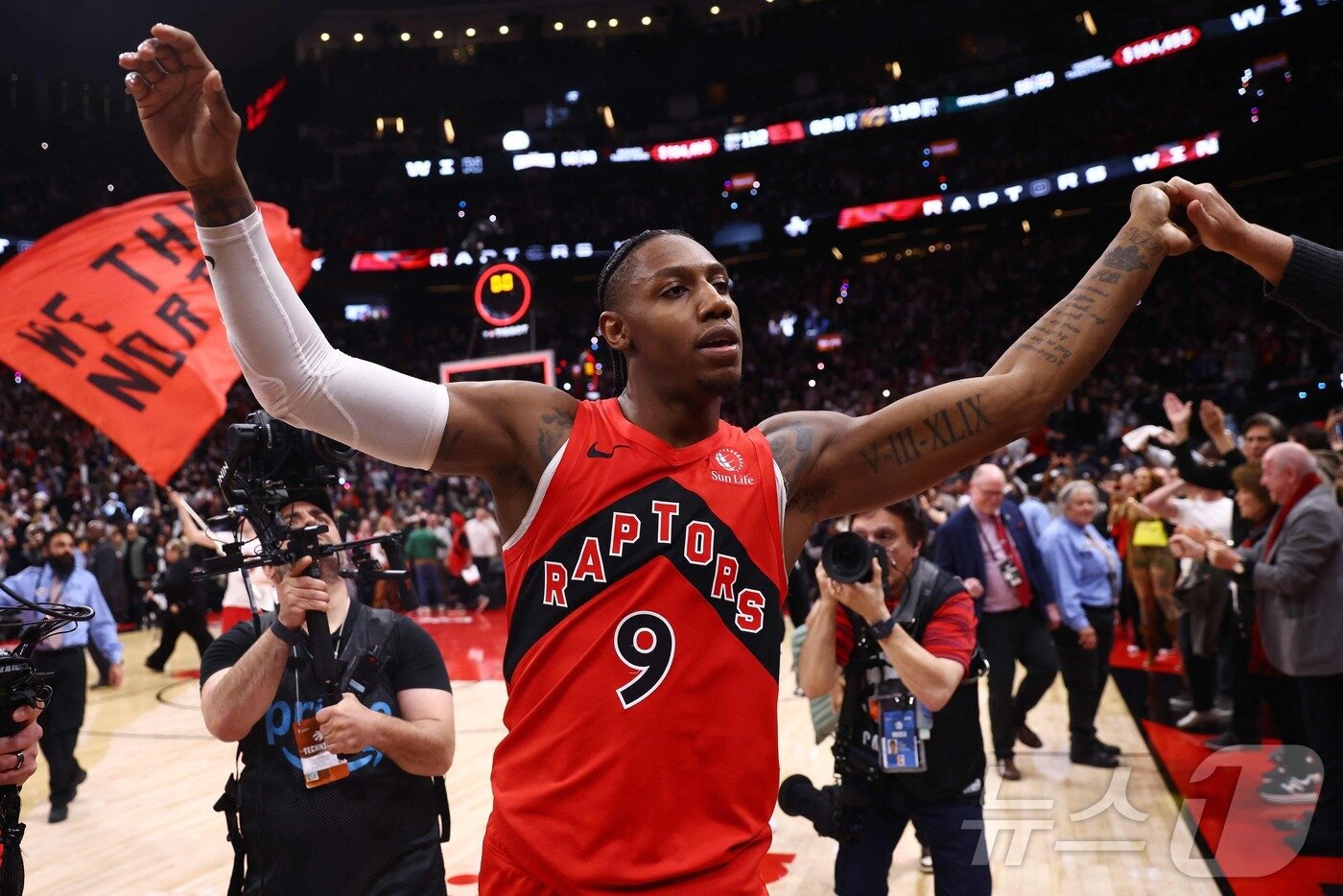 본문 이미지 - NBA 토론토 바렛. ⓒ AFP=뉴스1