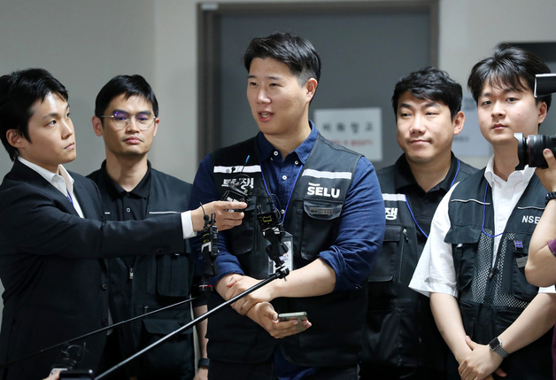 입장 밝히는 최승호 위원장