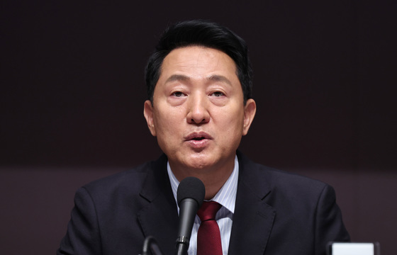 모두발언하는 오세훈 서울시장 후보