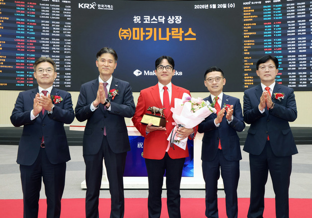 마키나락스, 코스닥 입성 첫날 '따따블' 직행[핫종목]