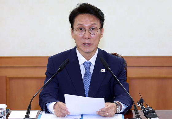 공명선거 관련 발언하는 김민석 총리