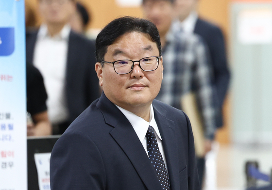 법정 출석하는 '쿠팡 수사무마 혐의' 엄희준 검사